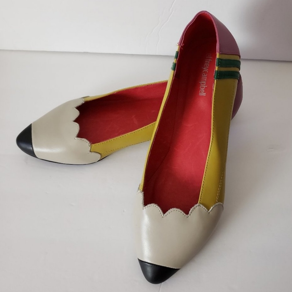 NWOT Jeffrey Campbell Pencil Me Shoes Size 11 M